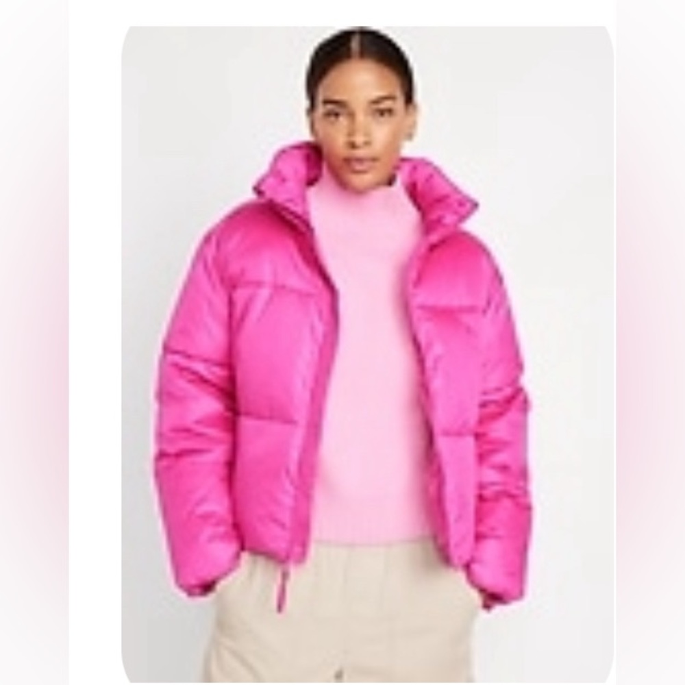 Old Navy Short Quilted Puffer Jacket